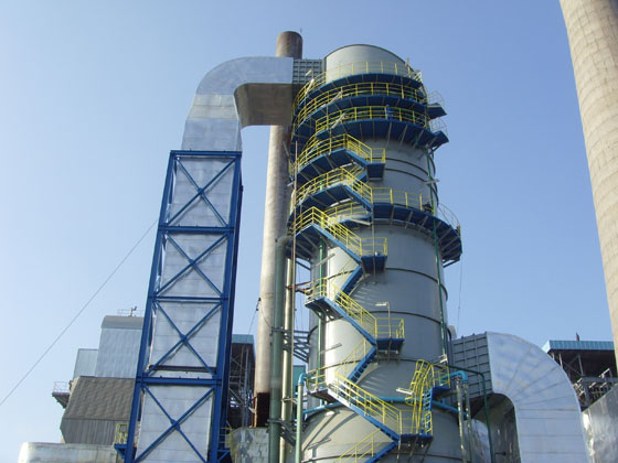南化公司1#、2# 220t/h动力锅炉烟气脱硫项目