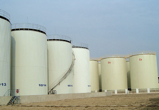 1200KCM Edible Oil Storage Tank Farm Installation Project Yizheng Yijiang Grain and Oil Industry Co.