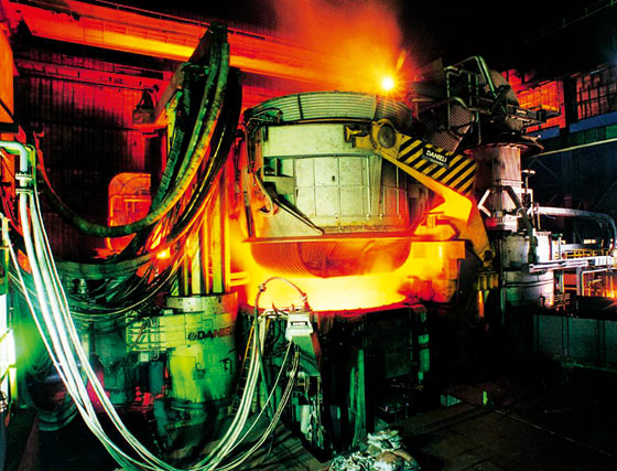 100t Electrical Furnace Fabrication and Installation - Nanjing Iron and Steel Corporate