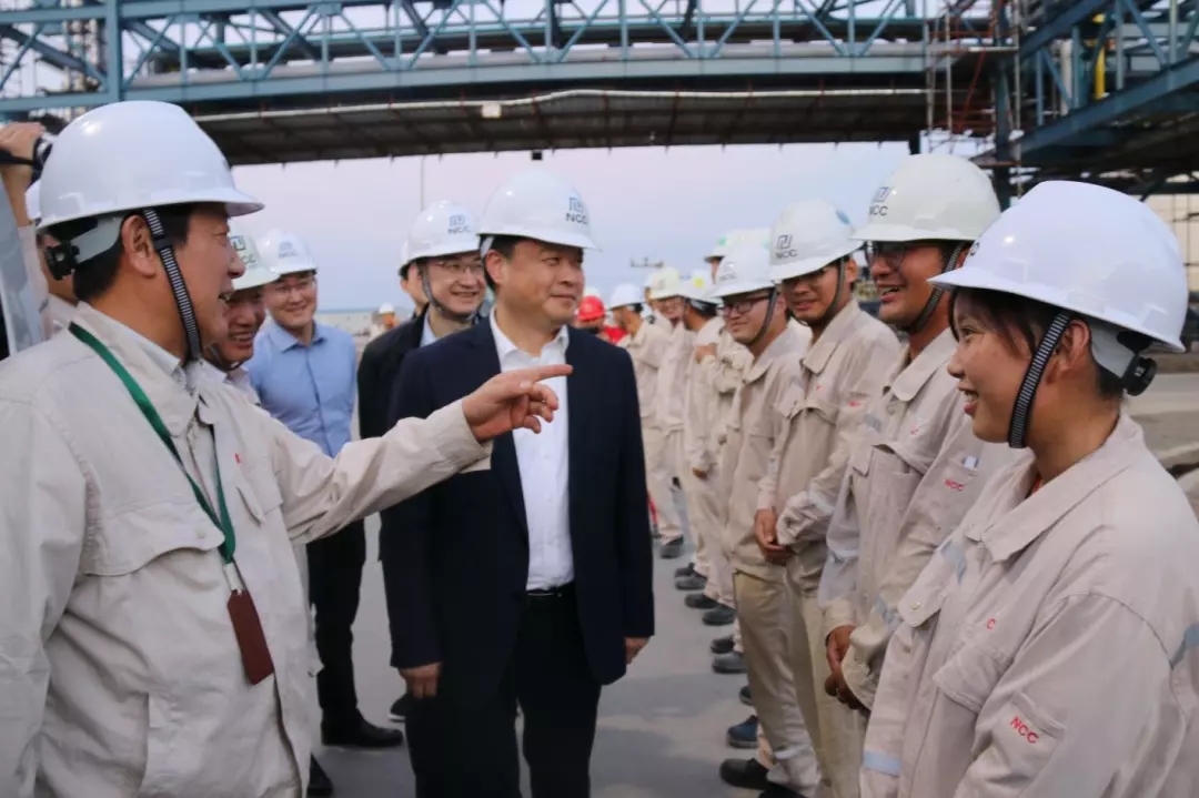 南京市委常委,秘书长徐曙海一行莅临公司文莱项目视察指导